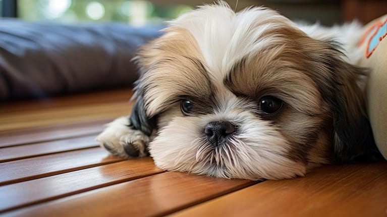 The featured image for this article could be a close-up photo of a Malt Shih Tzu's face