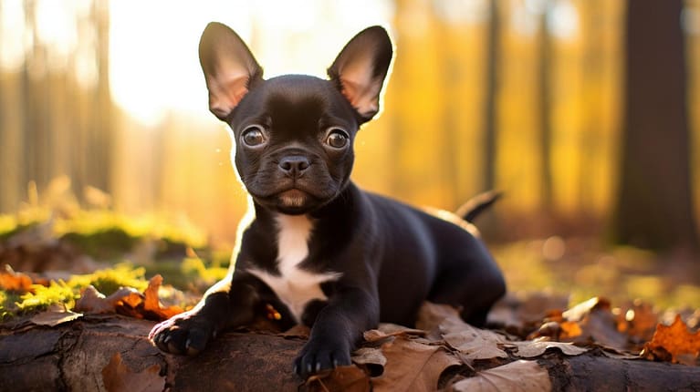 The featured image should be a photograph of a French Bulldog Chihuahua mix