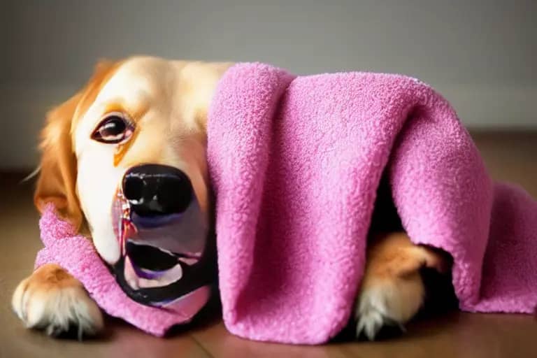 A pet blanket can be a great way to keep your pet warm and dry