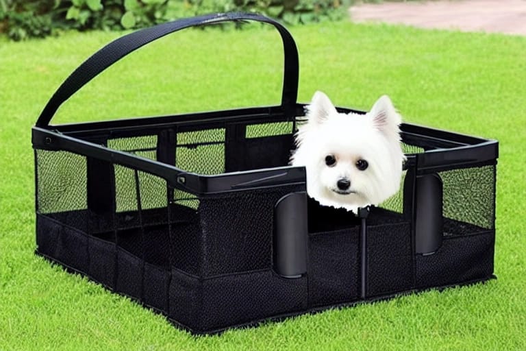 A soft-sided crate is perfect for a small dog who likes to play fetch. It is also a good choice for 
