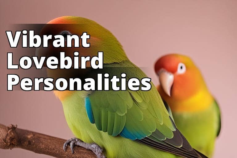 The featured image should contain a colorful and vibrant image of lovebirds perched on a branch. The