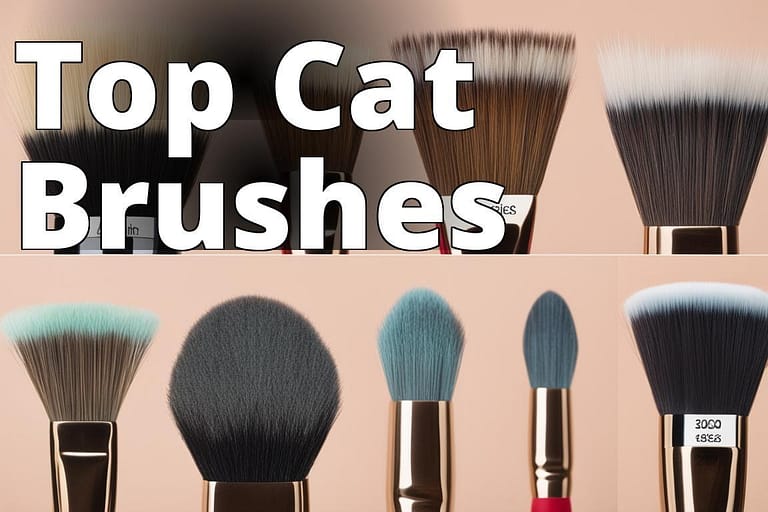 The featured image could be a collage of the top 5 cat brushes