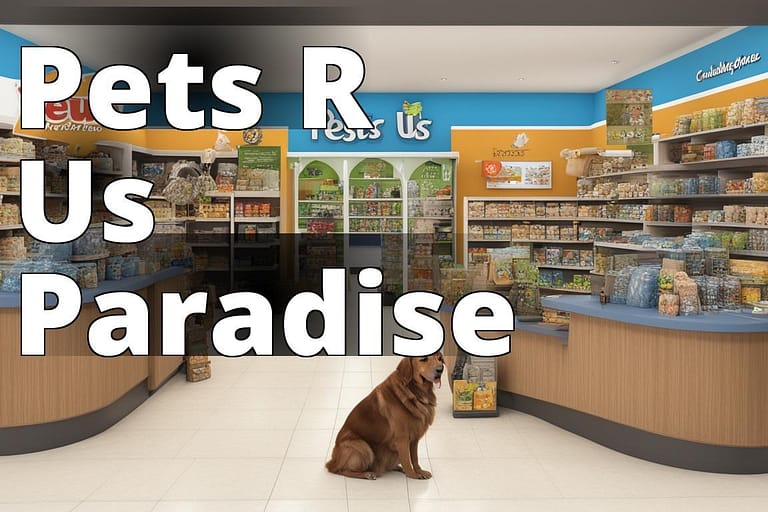 An image of a welcoming and well-stocked pet store with a variety of pets and pet supplies