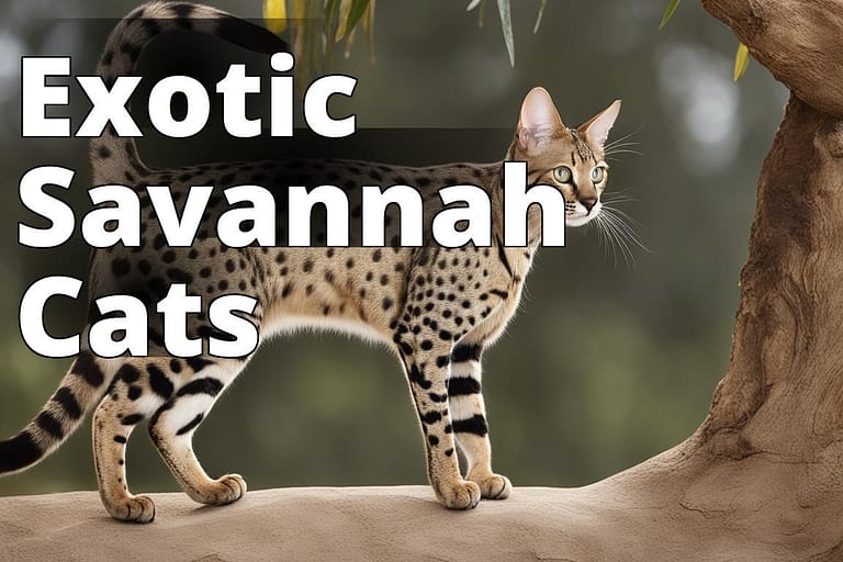 The featured image should contain a high-quality photo of a Savannah cat