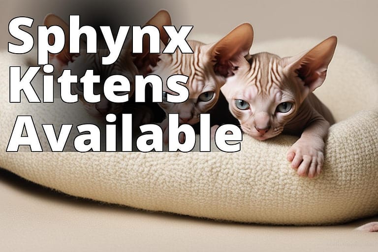 The image should feature a litter of Sphynx kittens playing or resting together.
