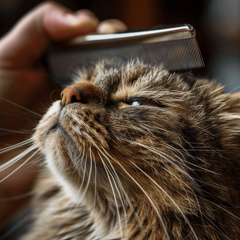 how to groom my cat